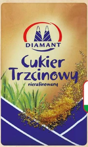 Cukier trzcinowy nierafinowany