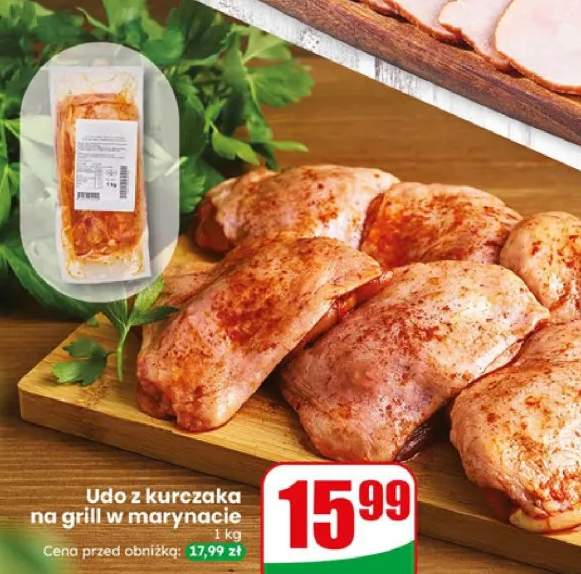 Udo z kurczaka na grill w marynacie