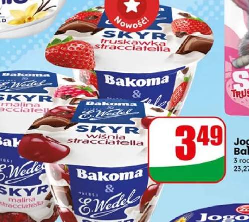 Serek truskawkowy w saszetce