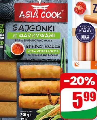 Sajgonki z warzywami