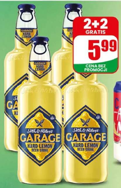Napój piwny Garage Hard Lemon butelka bezwrotna
