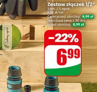 Zestaw złączek 1/2"