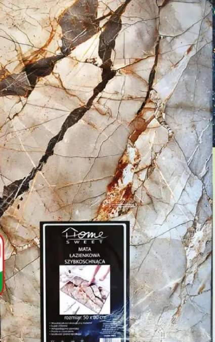 Mata łazienkowa szybkoschnąca