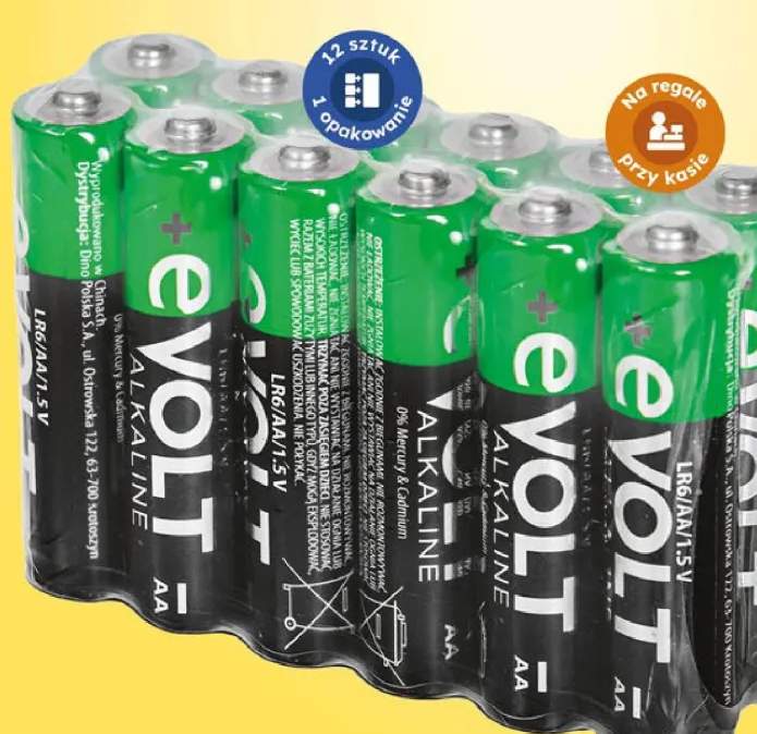 Baterie alkaliczne AA LR6