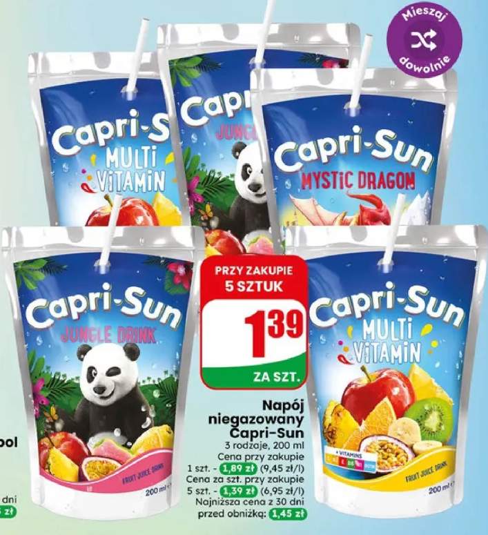 Napój niegazowany Capri-Sun