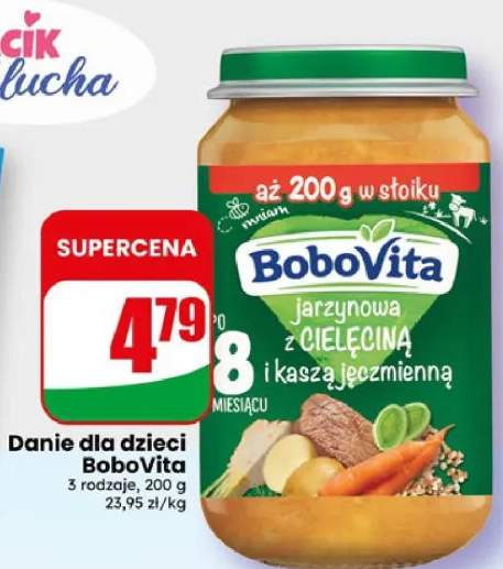 Danie dla dzieci jarzynowa z cielęciną i kaszą jęczmienną