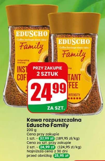 Kawa rozpuszczalna Eduscho Family