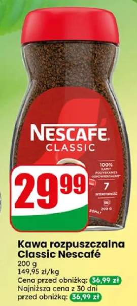 Kawa rozpuszczalna Classic Nescafé