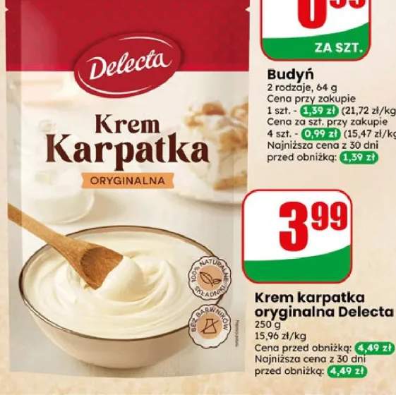 Krem karpatka oryginalna Delecta