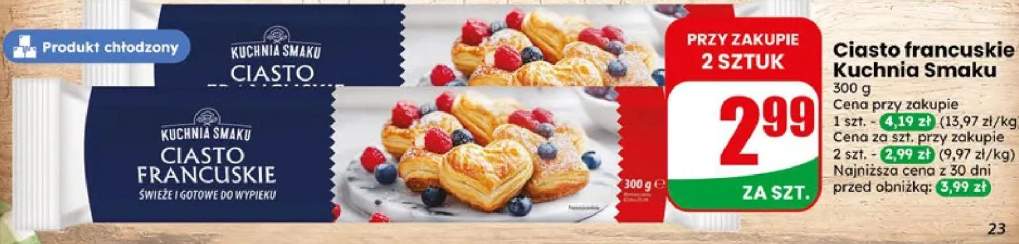 Ciasto francuskie Kuchnia Smaku