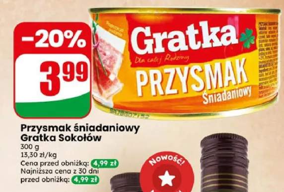 Przysmak śniadaniowy Gratka Sokołów
