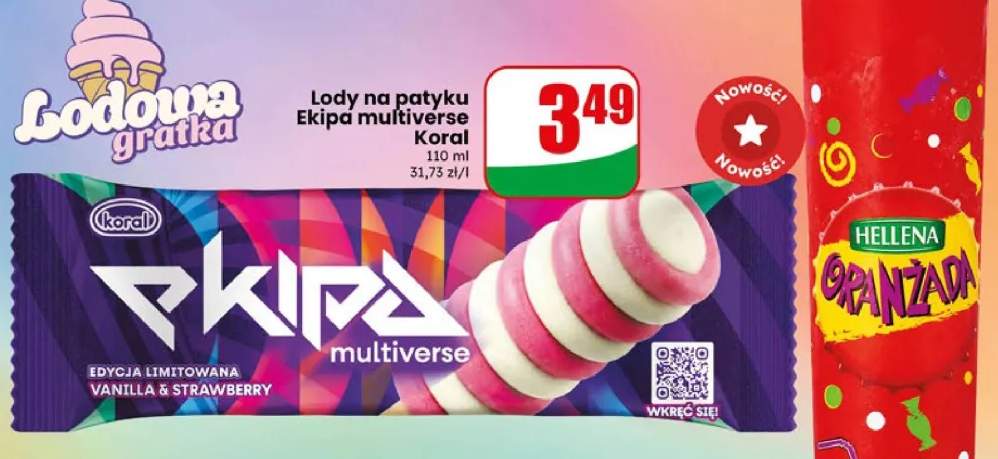Lody na patyku Ekipa multiverse