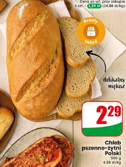 Chleb pszenno-żytni polski