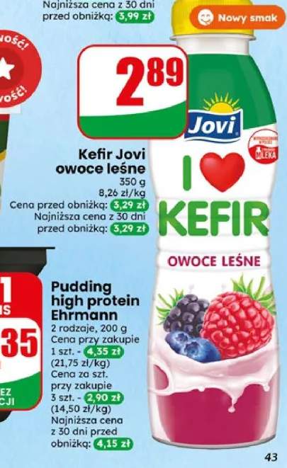 Kefir jovi owoce leśne