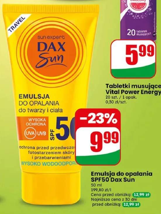 Emulsja do opalania SPF50 Dax Sun
