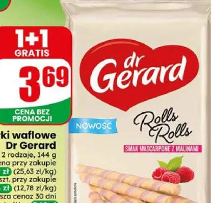 Rurki waflowe Dr Gerard