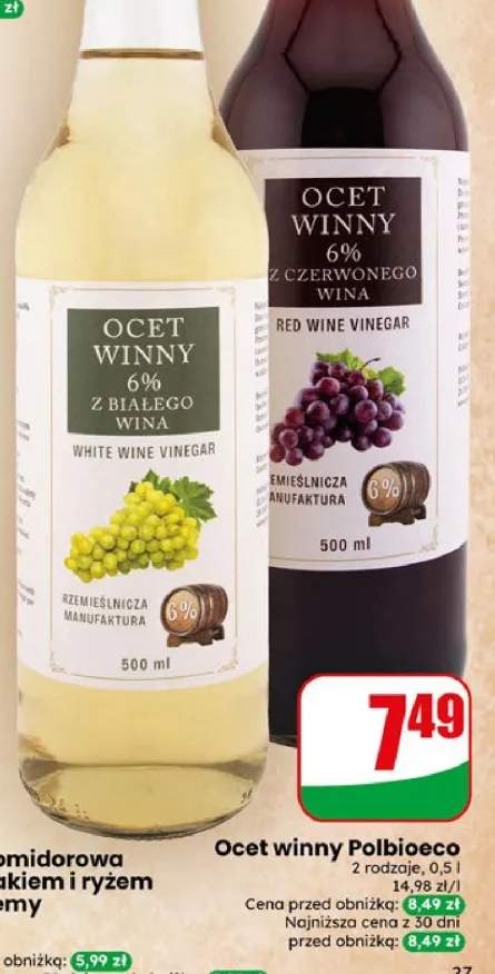 Ocet winny Polbioeco