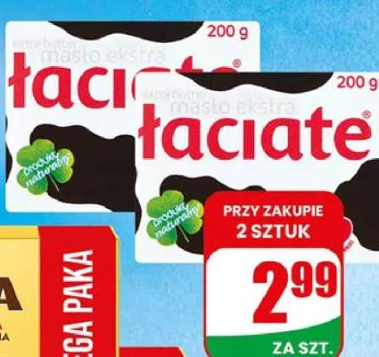 Masło ekstra 83% łaciate