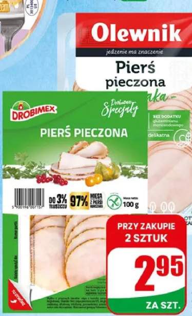 Pierś pieczona z kurczaka
