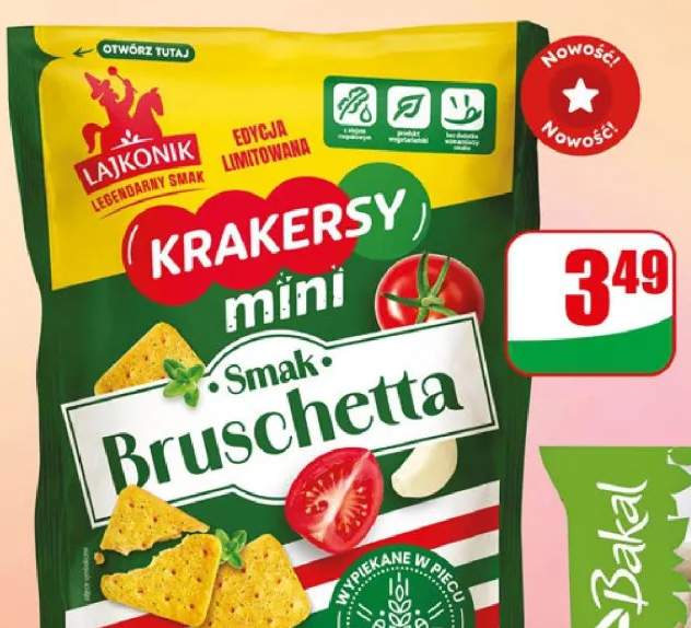 Krakersy mini bruschetta Lajkonik