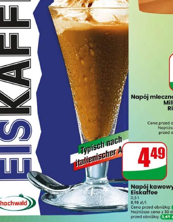 Napój kawowy mrożony Eiskaffee