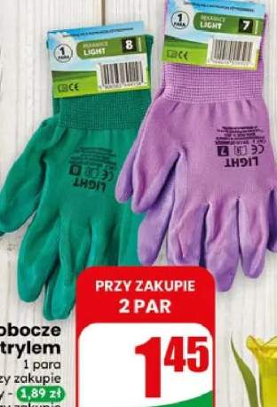 Rękawice robocze powlekane nitrylem 1 para