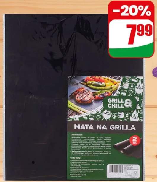 Zestaw tacek aluminiowych Grill & Chill 6szt.