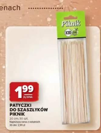 patyczki do szaszłyków