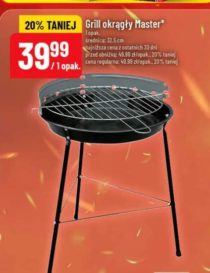grill okrągły