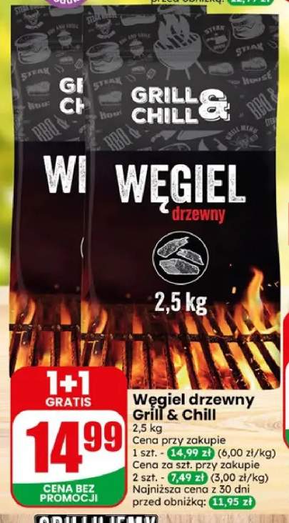 Węgiel drzewny Grill & Chill