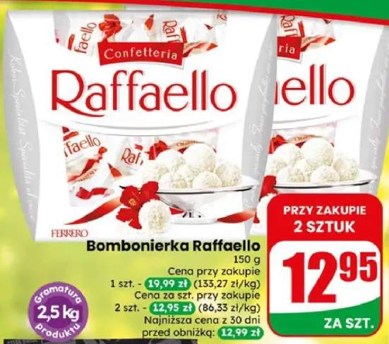 Bombonierka Raffaello Ferrero