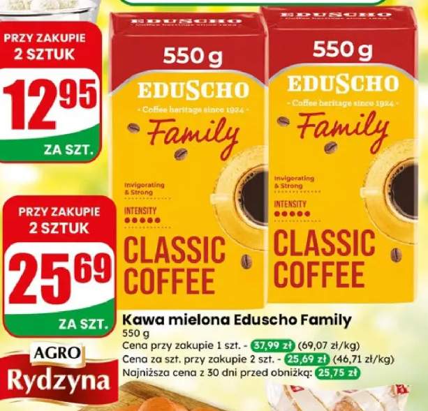 Kawa mielona Eduscho Family Classic Coffee