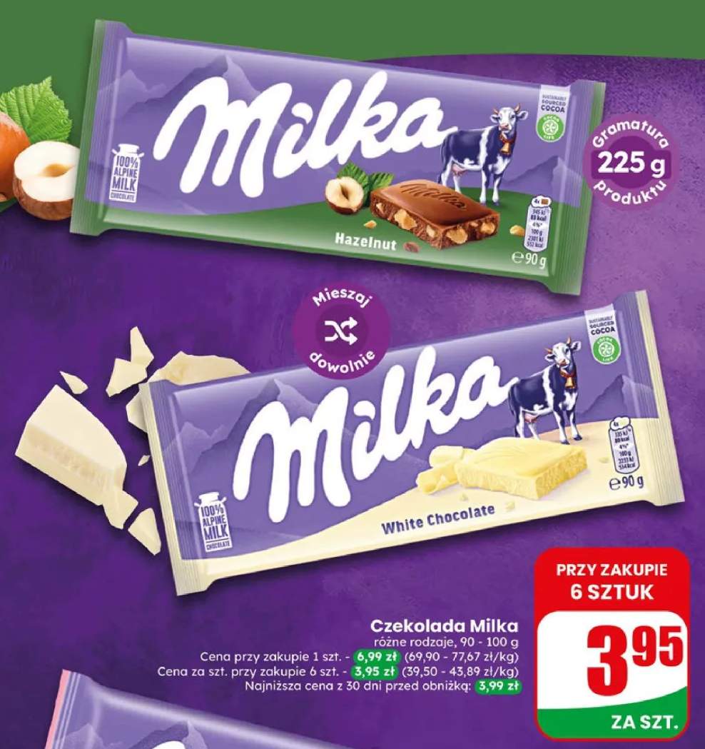 Czekolada Milka White Chocolate