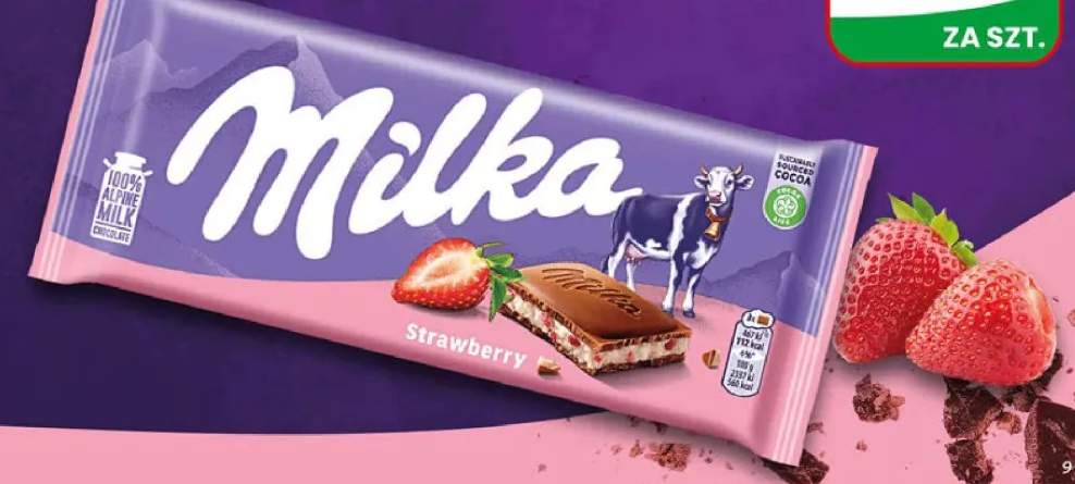 Czekolada Milka Strawberry