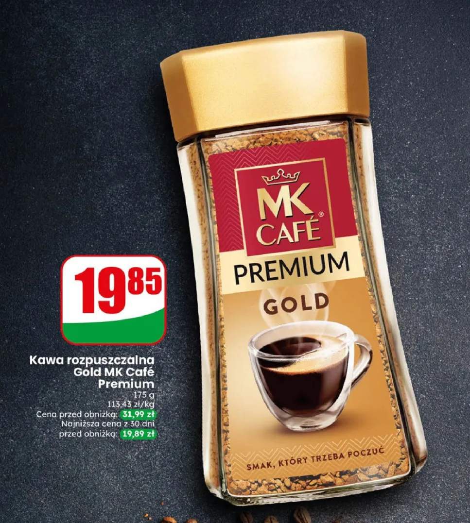 Kawa rozpuszczalna Gold Premium MK Café