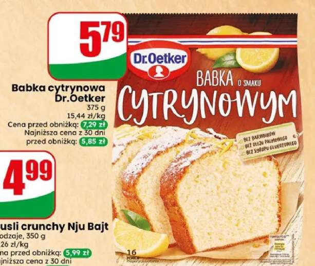 Babka cytrynowa Dr.Oetker