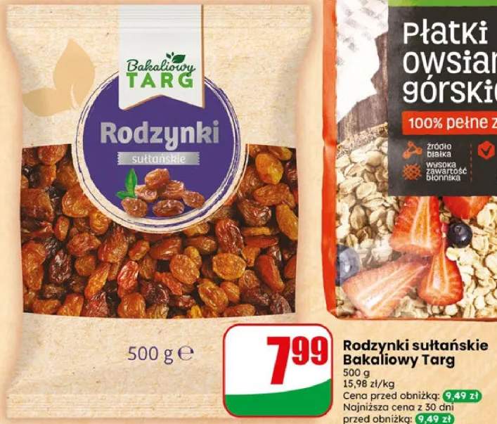 Rodzynki sułtańskie Bakaliowy Targ