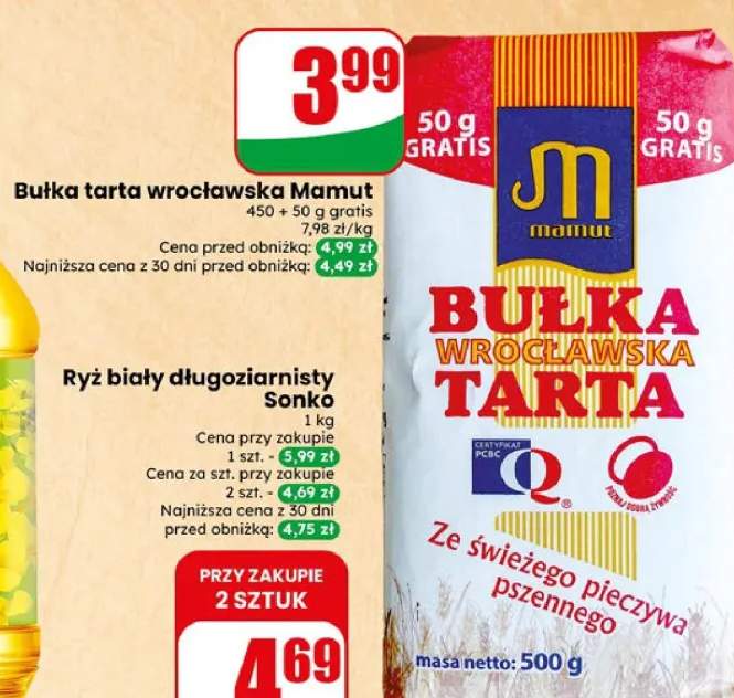 Bułka tarta wrocławska Mamut