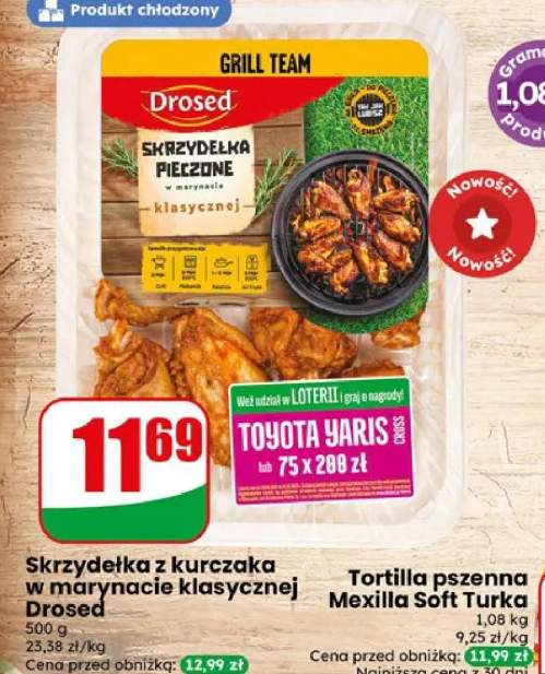 Skrzydełka z kurczaka w marynacie klasycznej Drosed