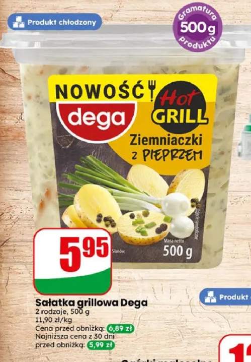 Sałatka grillowa Dega Ziemniaczki z pieprzem