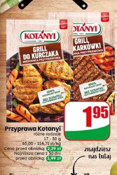 Przyprawa Kotanyi Grill Karkówki