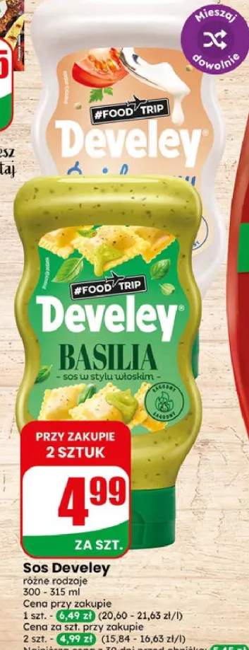 Sos Develey Basilia styl włoski