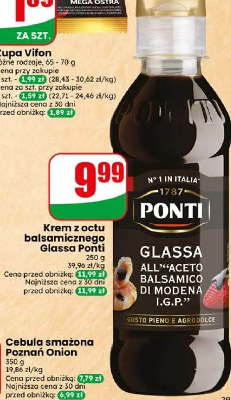 Krem z octu balsamicznego Glassa Ponti