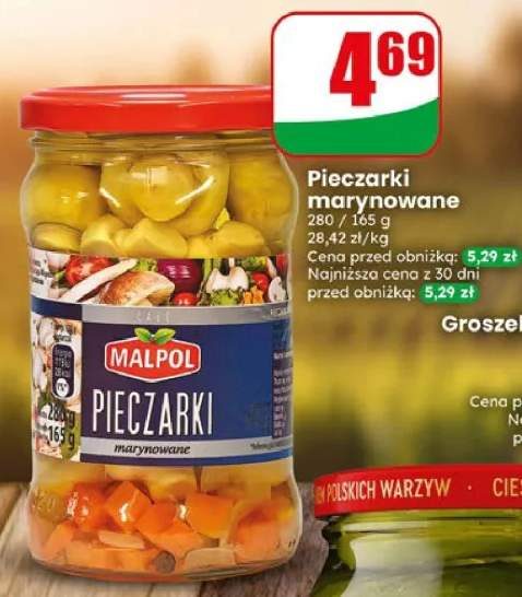 Pieczarki marynowane Malpol