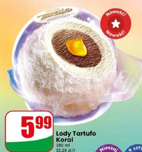Lody Tartufo Koral