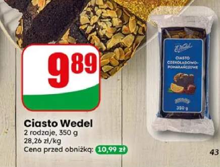 Ciasto E.Wedel czekoladowo-pomarańczowe
