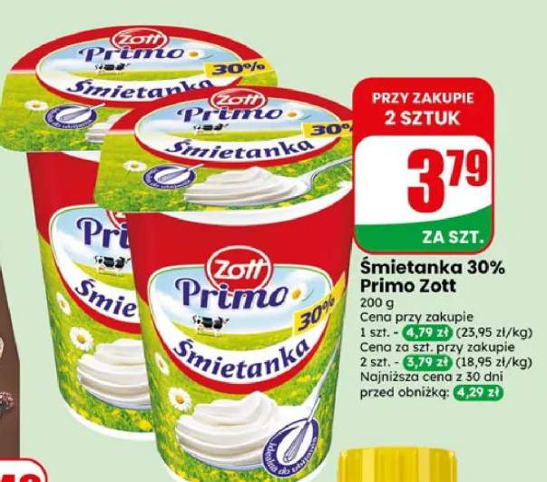 Śmietanka 30% Primo Zott