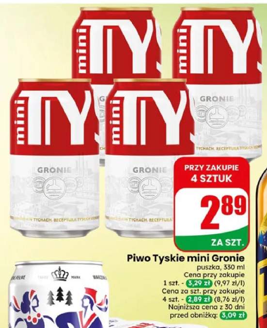 Piwo Tyskie mini Gronie