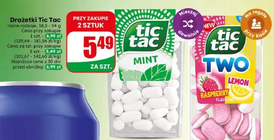 Drażetki Tic Tac mint
