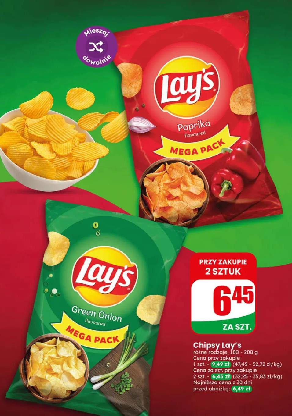 Chipsy Lay's paprika Mega Pack
